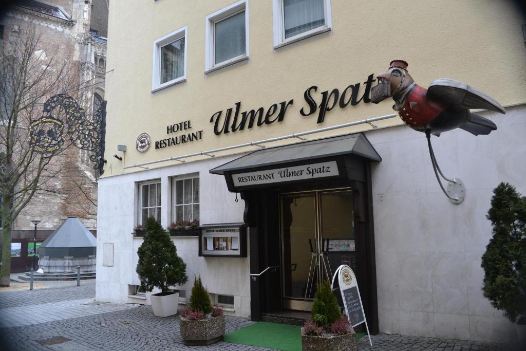 Hotel Ulmer Spatz Exterior foto